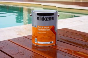 Sikkens Deck Slip Resistant textured deck stain